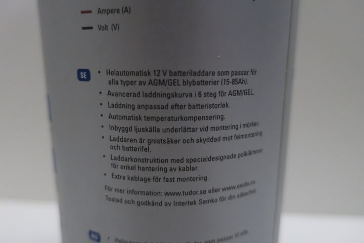 408925-4 Battery charger Exide 12v/15a & 12v/4a