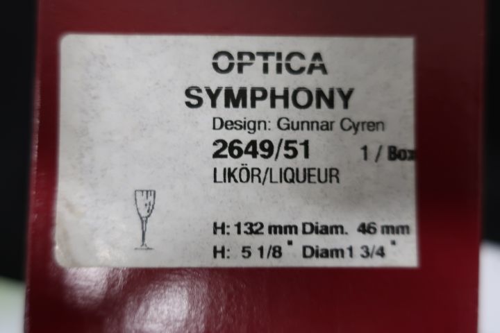 414939-9 5 pcs glasses Orrefors