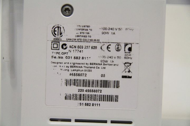 387236-2 Symaskin activa 220 från BERNINA