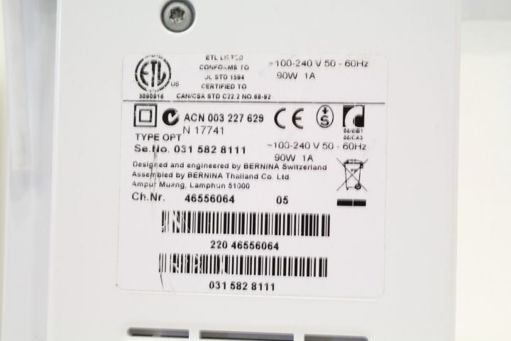 387241-2 Symaskin activa 220 från BERNINA