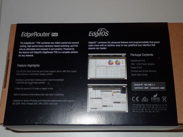 400377-5 NEW Edgerouter Ubiquiti ERPOE-5