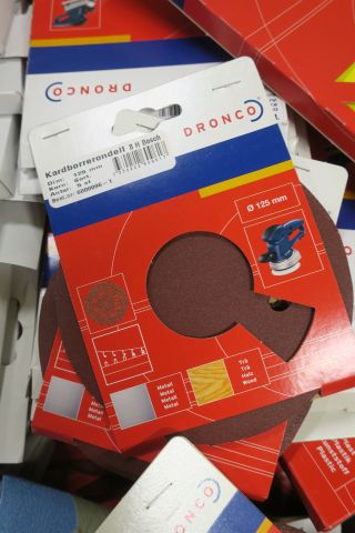 409010-7 Assortment with abrasives Dronco