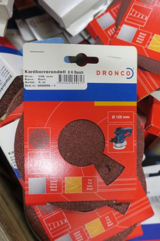 409010-8 Assortment with abrasives Dronco