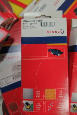 409010-10 Assortment with abrasives Dronco