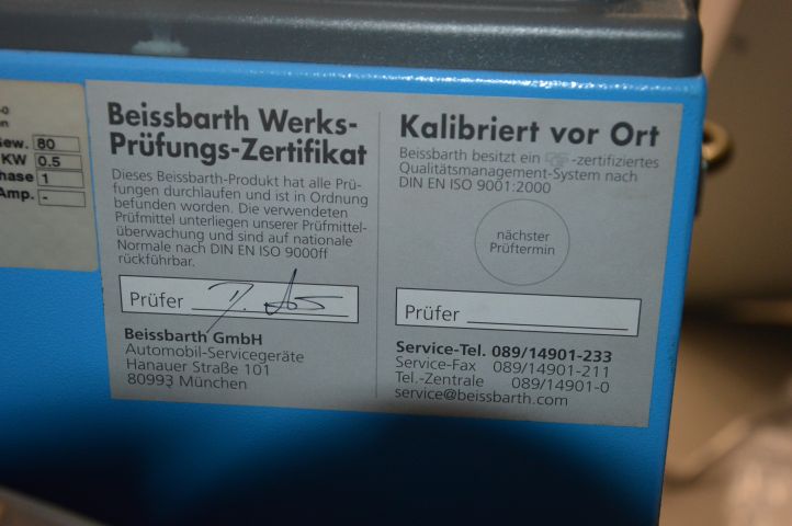 406268-8 Hjullinställare Beissbarth Microline easy ML8R -12