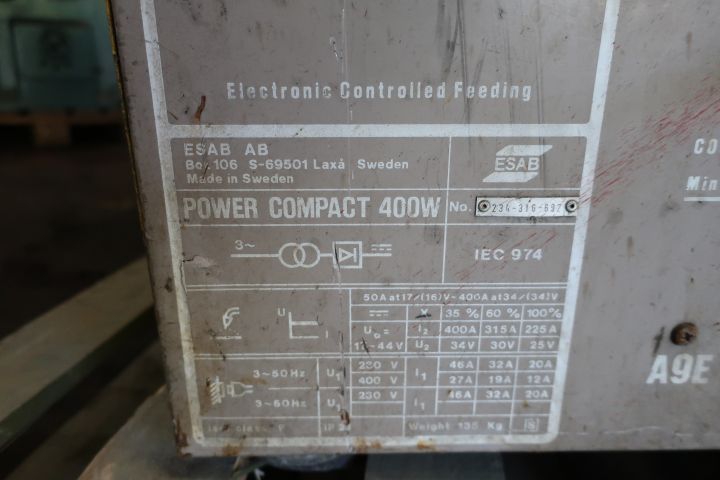 414984-5 Welder ESAB Power Compact 400W
