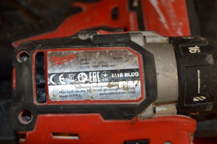 294767-4 Milwaukee M18 BLID  + Milwaukee M18 BLDD