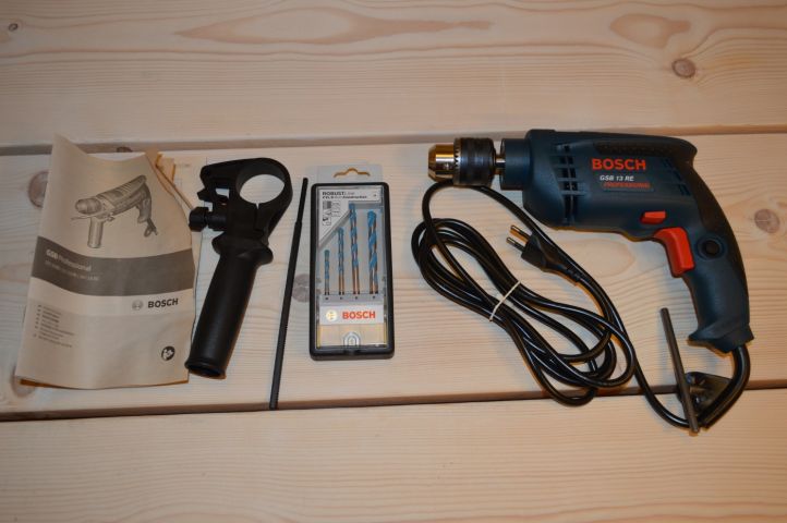 416435-5 Bosch Power T:  angle gr. GWS 1000 Pro + Drill, GSB 13 Re Pro + Jigsaw GST 65 BE Pro. Free shipping
