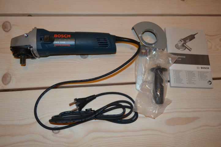 416435-14 Bosch Power T:  angle gr. GWS 1000 Pro + Drill, GSB 13 Re Pro + Jigsaw GST 65 BE Pro. Free shipping