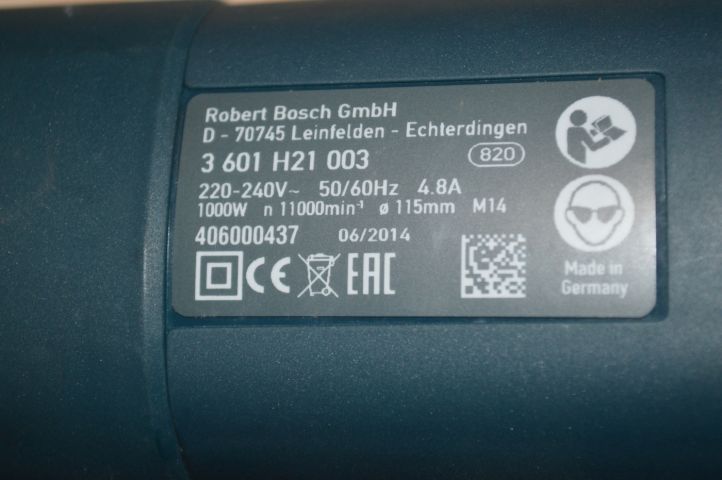416435-17 Bosch Power T:  angle gr. GWS 1000 Pro + Drill, GSB 13 Re Pro + Jigsaw GST 65 BE Pro. Free shipping