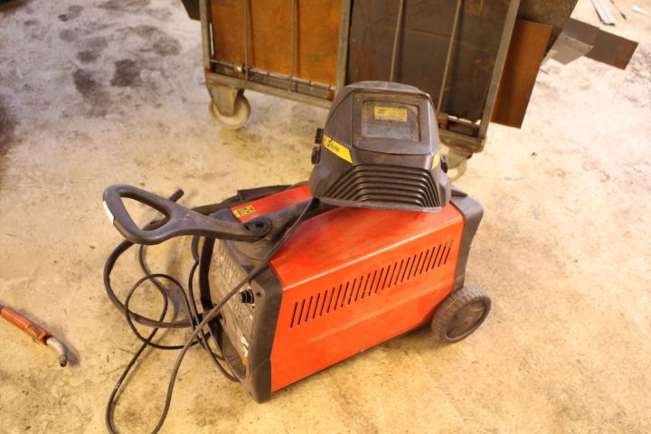 392946-1 MIG/MAG-svets Telwin Bimax 4.165 Turbo med automatisk svetshjälm