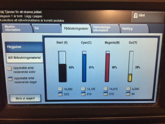 424012-11 Xerox WorkCentre 7535 - Multifunction Printer