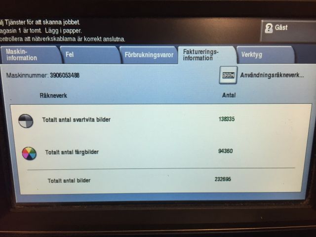 424012-10 Xerox WorkCentre 7535 - Multifunction Printer