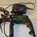 424072-2 Bosch Power Tools: Jigsaw GST 65 BE + Impact Drill, BSB 680 RE. Unused. Free Shipping
