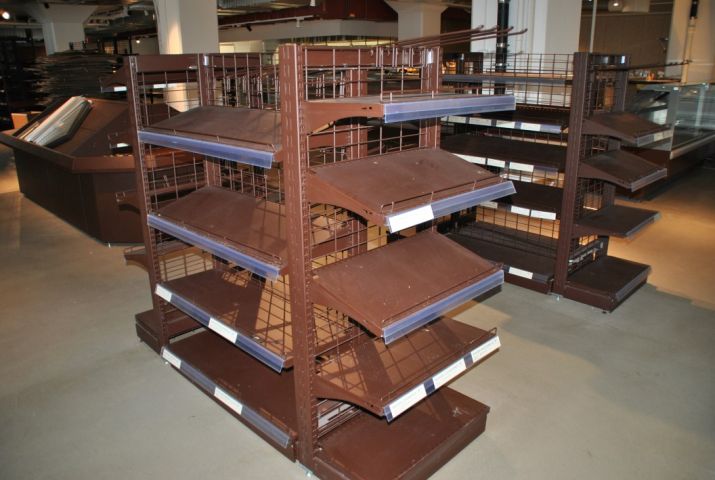 349313-2 Komplett stor butiksinredning för livsmedel