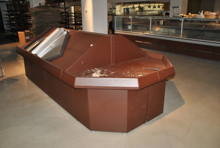 349313-4 Komplett stor butiksinredning för livsmedel