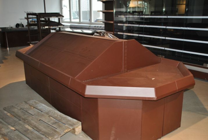 349313-5 Komplett stor butiksinredning för livsmedel