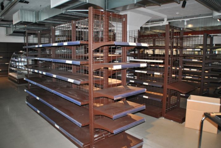 349313-6 Komplett stor butiksinredning för livsmedel