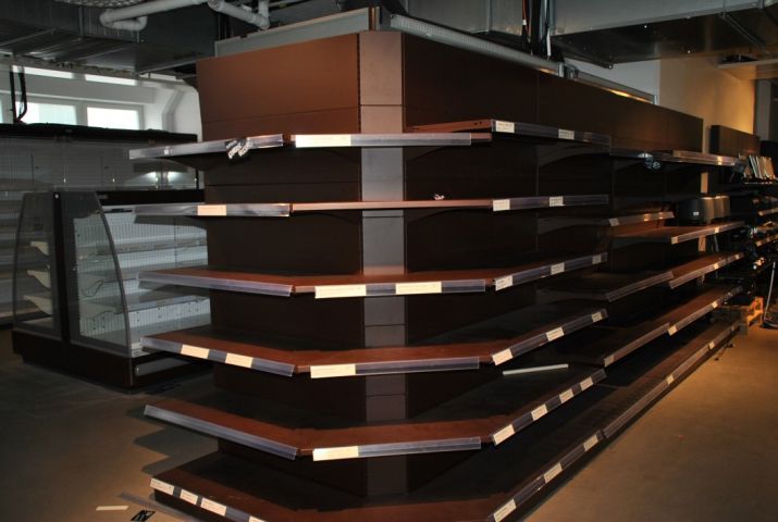 349313-16 Komplett stor butiksinredning för livsmedel
