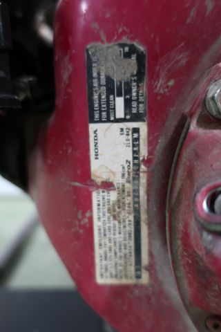 421407-12 Petrol generator Mecc Alte S16W-90/B (Not working)