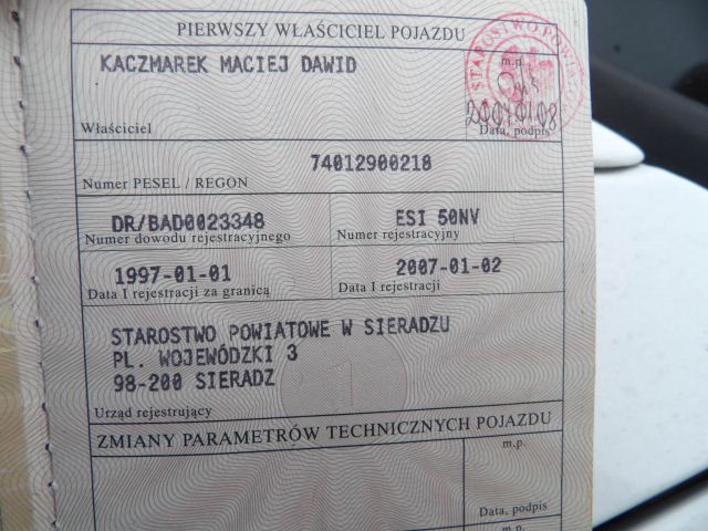 413310-8 Lincoln Town Car 4.6 Limousine -97 (Polski-reg)