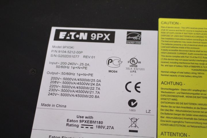 362605-2 UPS Eaton 9PX5Ki