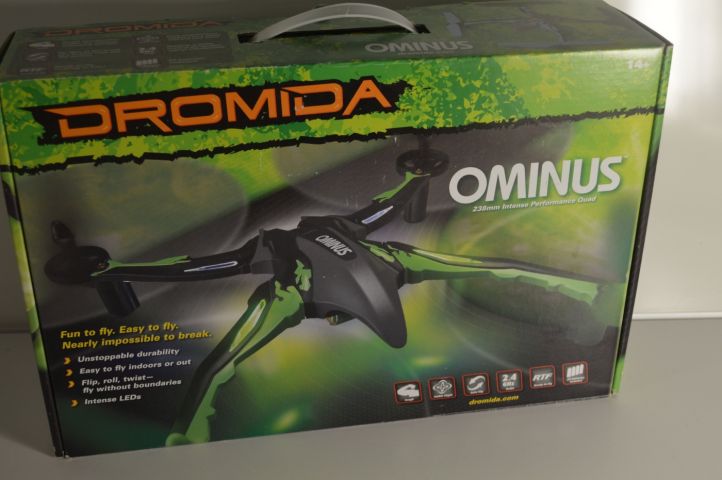 424665-1 Drone: Dromida Ominus + spare machineFree shipping in DK + SE