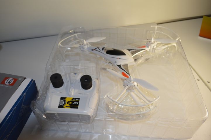 424668-3 Drone: Cheerson CX-33 + spare machine Free shipping in DK + SE