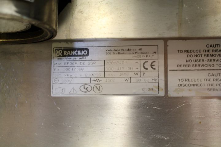 424568-5 Espressomaskin Rancilio, Epoca