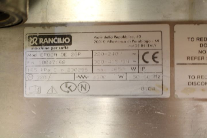 424568-6 Espressomaskin Rancilio, Epoca