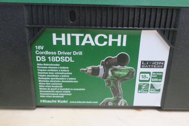 417823-5 Drill screwdriver Hitachi DS 18DSDL
