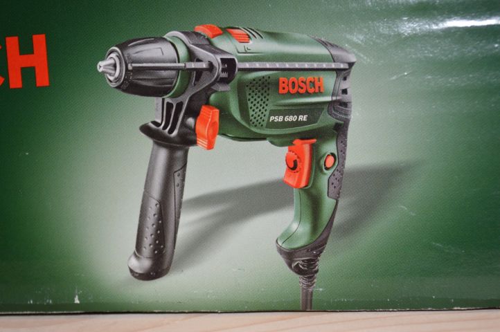 428206-9 Bosch impact drill 680W PSB 680 RE Electronic. Unused. Free delivery