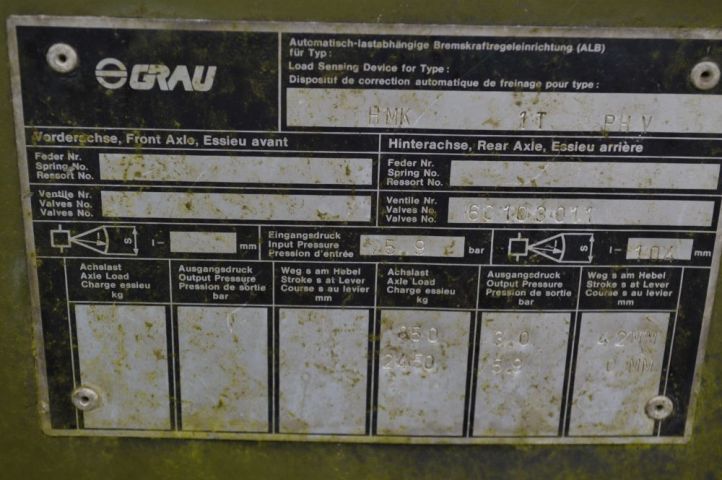 428264-3 Army Trailer