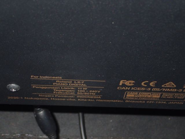 400459-6 Digital piano Roland LX-7