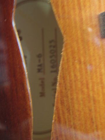 400466-5 Mandolin Sigma MA-6