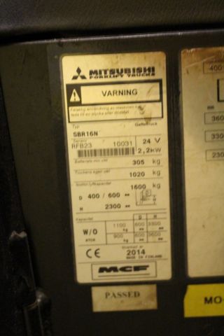 427696-4 Ståstaplare Mitsibishi SBR16N -14