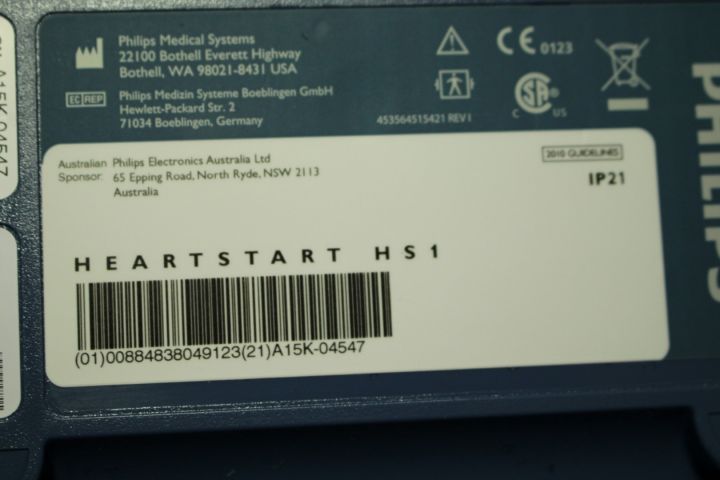 427858-4 Hjärtstartare Philips Heartstart HS1