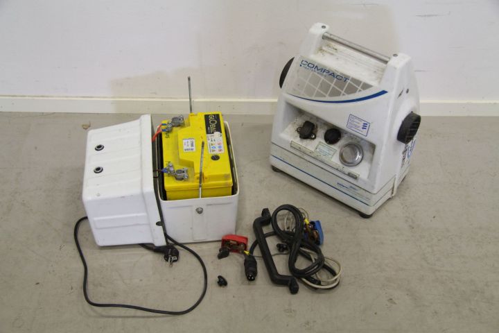 429029-1 Varmluftsaggregat Polarn Compact 4000 samt bränslevärmare