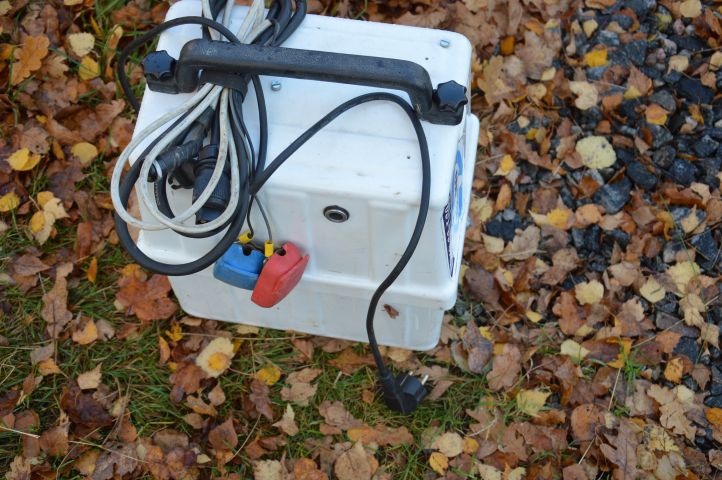 429029-9 Varmluftsaggregat Polarn Compact 4000 samt bränslevärmare