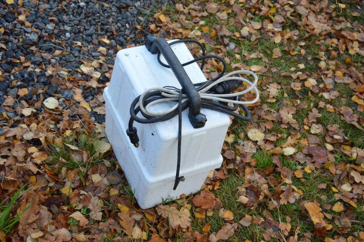 429029-13 Varmluftsaggregat Polarn Compact 4000 samt bränslevärmare