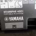 400601-5 2 speakers with tripod Yamaha Stagepas 400 i (Modified info)