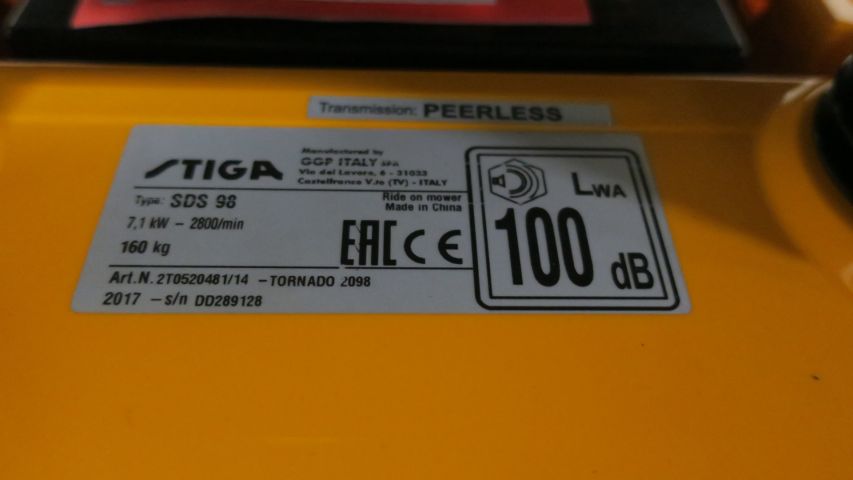 417457-7 Stiga Tornado 2098