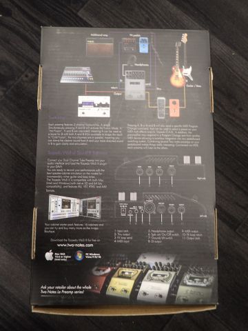 400639-9 Two Notes Le Bass Dual Channel Preamp