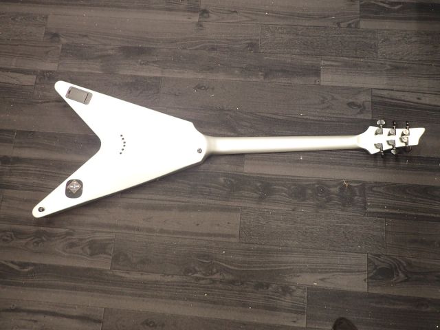 Electric Guitar Schecter V-1 Platinum Satin Silver - PS Auction