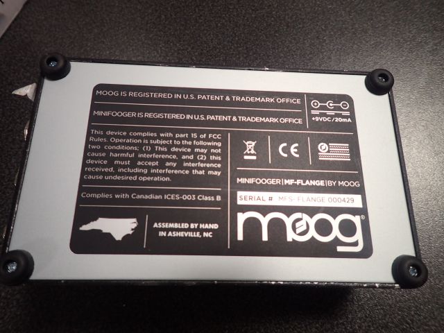 400743-3 Moog mini-pointer Tremolo pedal.