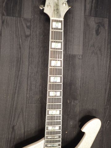 402858-3 Electric guitar Ibanez, Paul Stanley silver