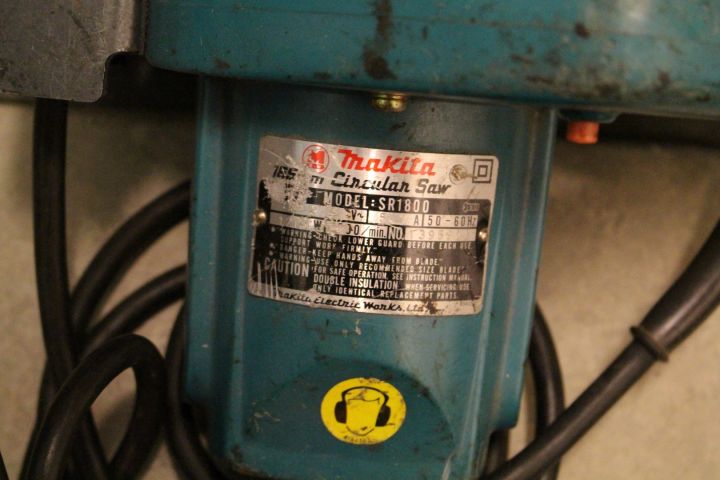 424483-9 Sticksåg, cirkelsågar, handfräs Bosch Makita Skil Hondara