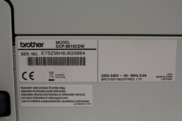 424290-8 Multifunktionsskrivare Brother DCP-9015CDW