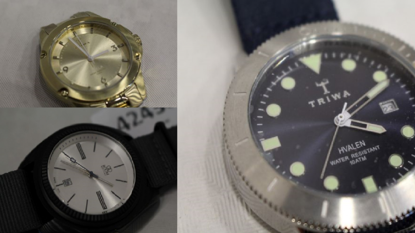 424374-1 Klocka Triwa, Skala, Inklusive frakt