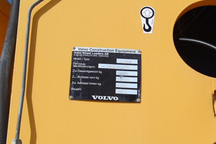 410202-5 Volvo L150E from 2003